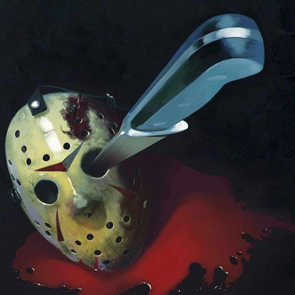 The Final Chapter "Hockey Mask" (Bone & Blood Red Quad Colored Vinyl)