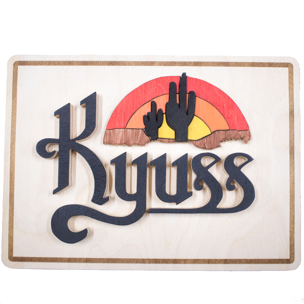 Kyuss - Handmade 3D Wood