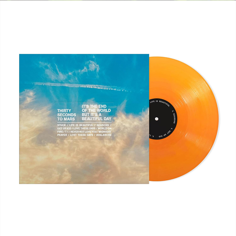It's T he End Of The World But It's A Beautiful Day (Orange Vinyl)