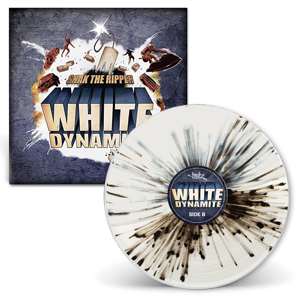 White Dynamite (Clear & White with Black Spatter Vinyl)