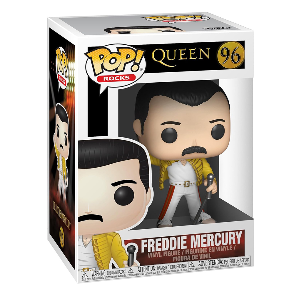 Funko Pop! Rocks: Queen - Freddie Mercury Wembley 1986 #96