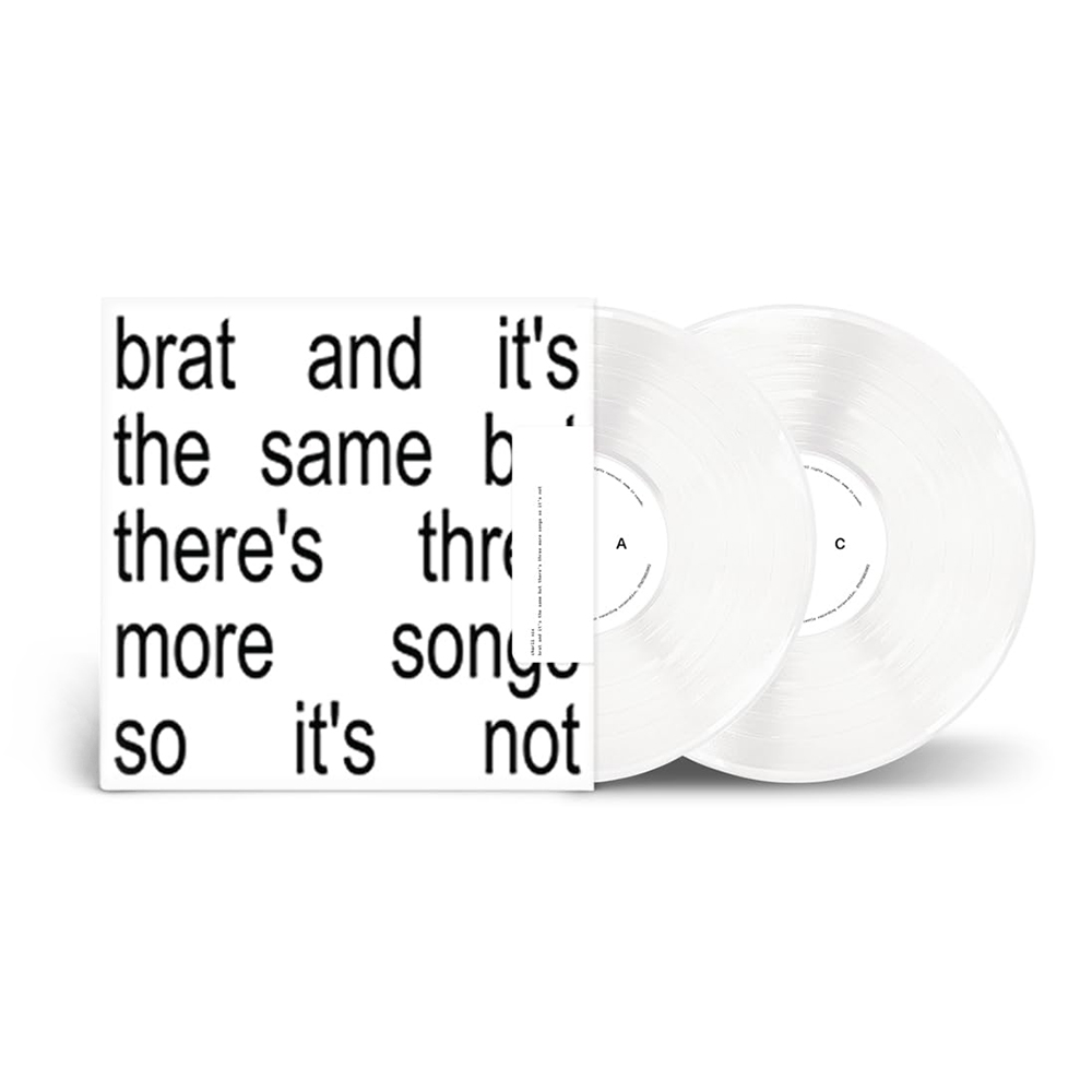 Brat And It's The Same But There's Three More Songs So It's Not (White Vinyl)