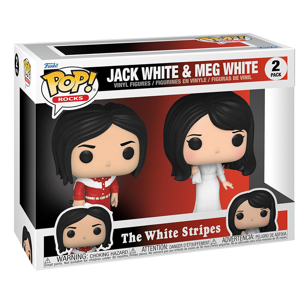 Funko Pop! Rocks: The White Stripes - Jack White & Meg White