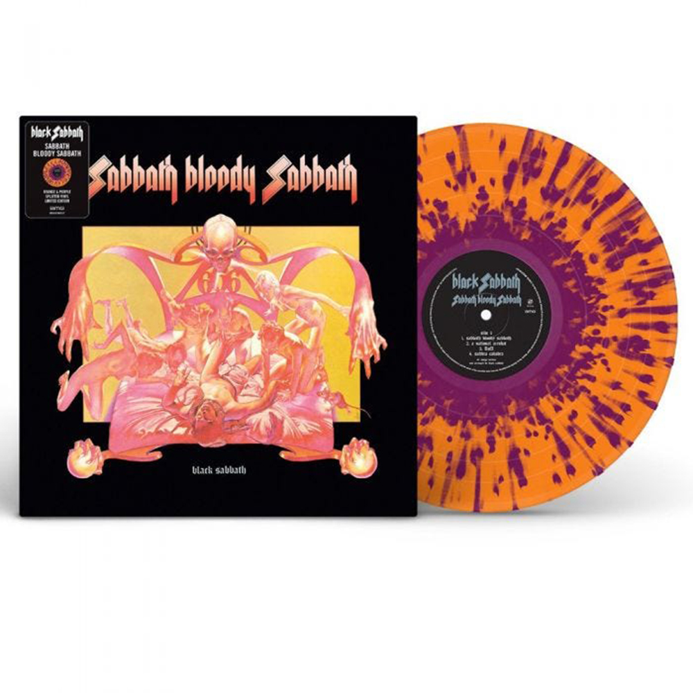 Black Sabbath – Sabbath Bloody Sabbath ( Orange & Purple Splatter Vinyl )