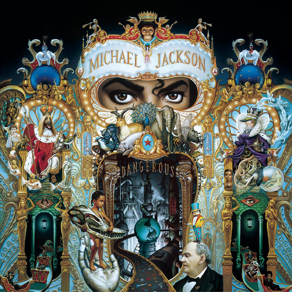 Michael Jackson – Dangerous (Red & Black Vinyl)