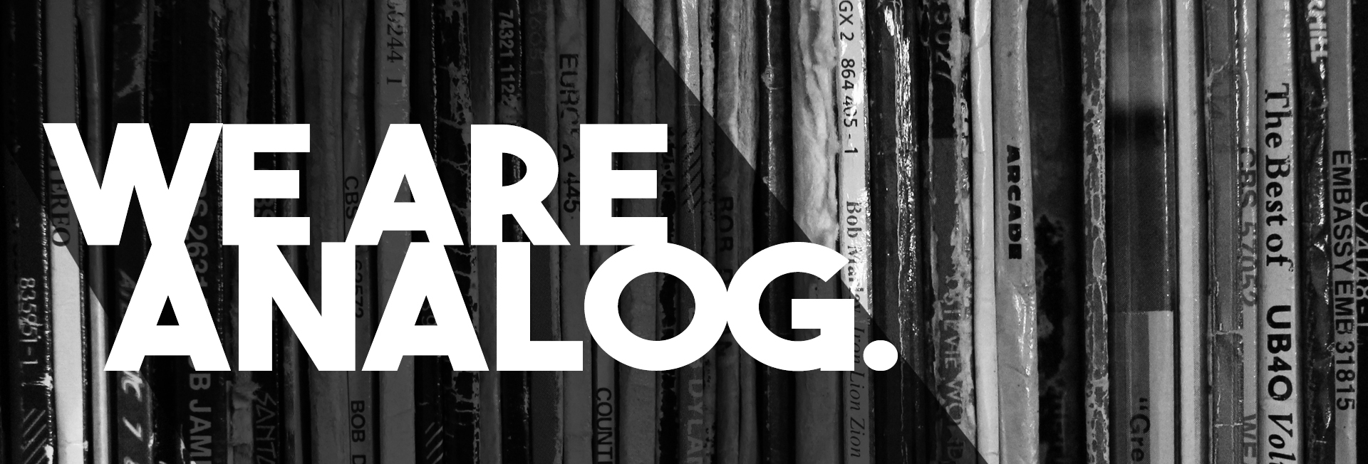 we are analog